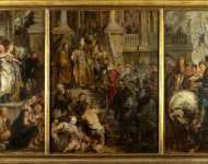 Peter Paul Rubens - Oil Sketch for High Altarpiece, St Bavo, Ghent